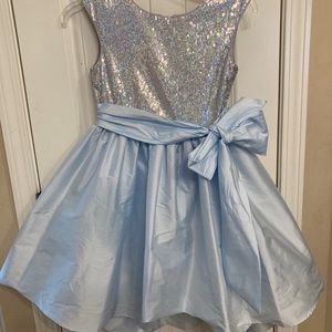 Beautiful blue girls dress